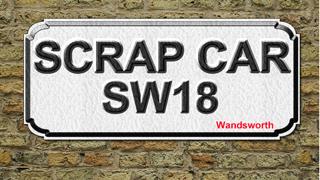 scrap car SW18